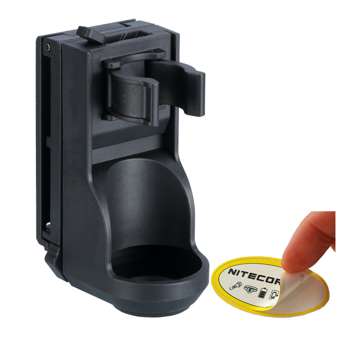 Nitecore NTH25 holster with 360-degree rotation for versatile carry