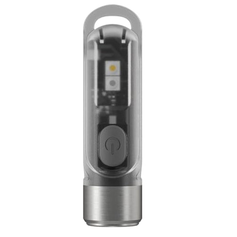 Nitecore Tiki side view highlights slim pocket-friendly profile for easy everyday carry.
