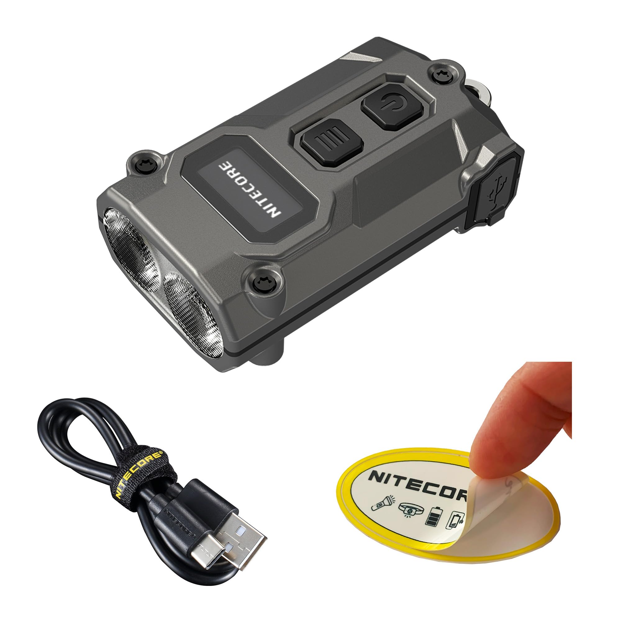 Nitecore TINI 3 600 lumen keychain flashlight for portable everyday carry