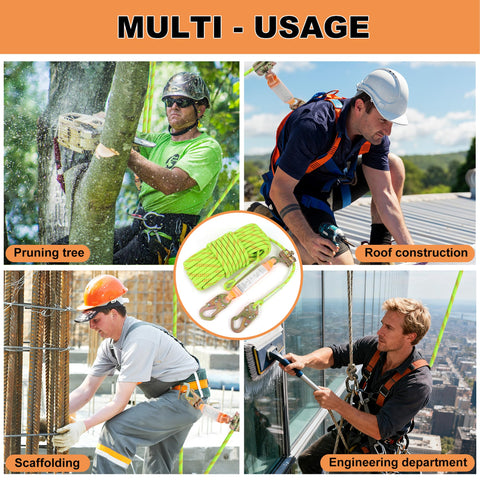 NIUSIDA heavy-duty rope kit components ensure durable performance in tough environments.