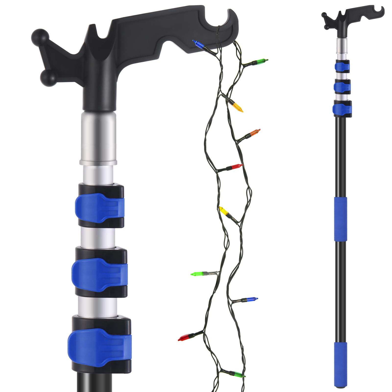 Niuyhe ladderless pole extended range for high outdoor lighting tasks.