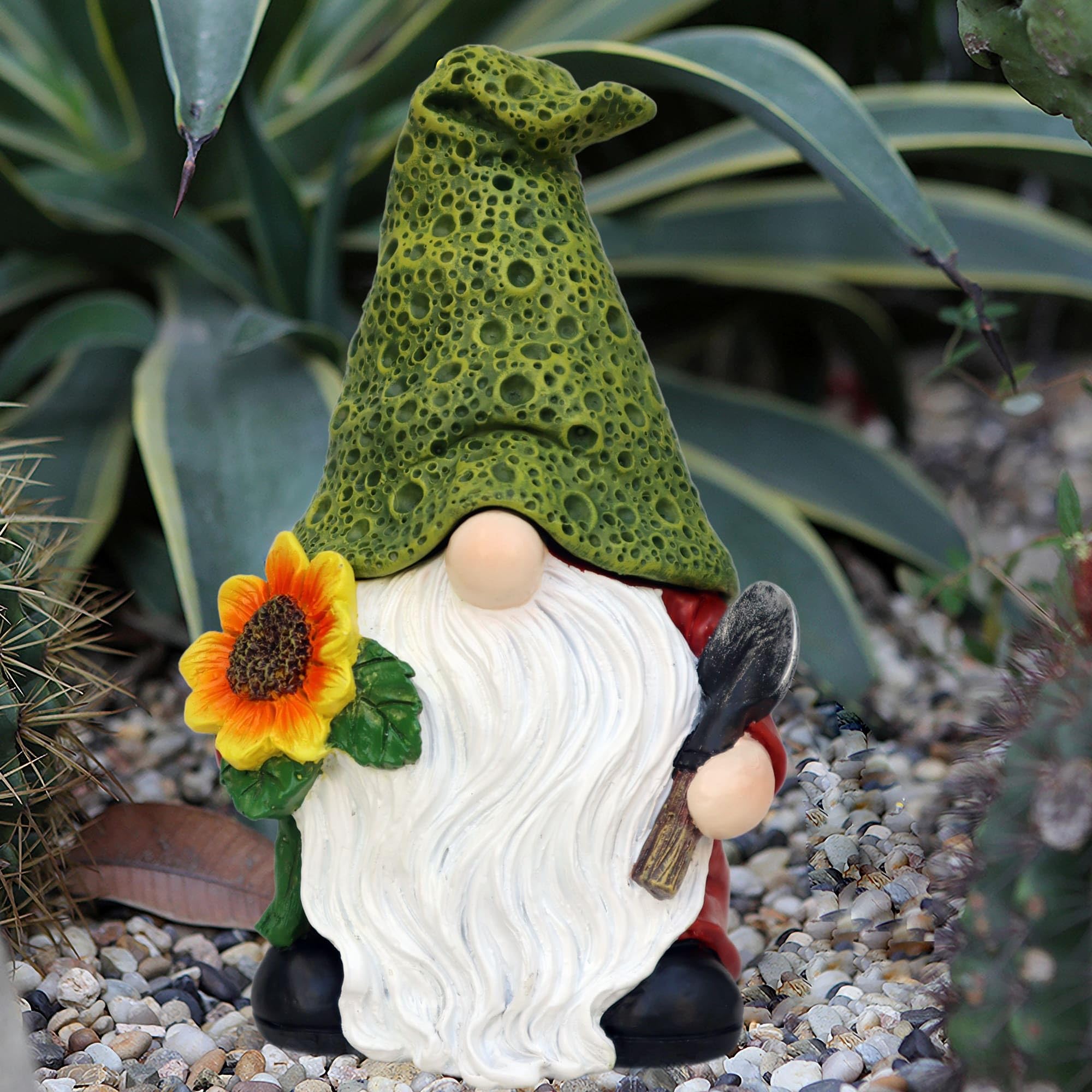 niwhydi Whimsical garden gnome key storage adds charm while concealing a spare key.