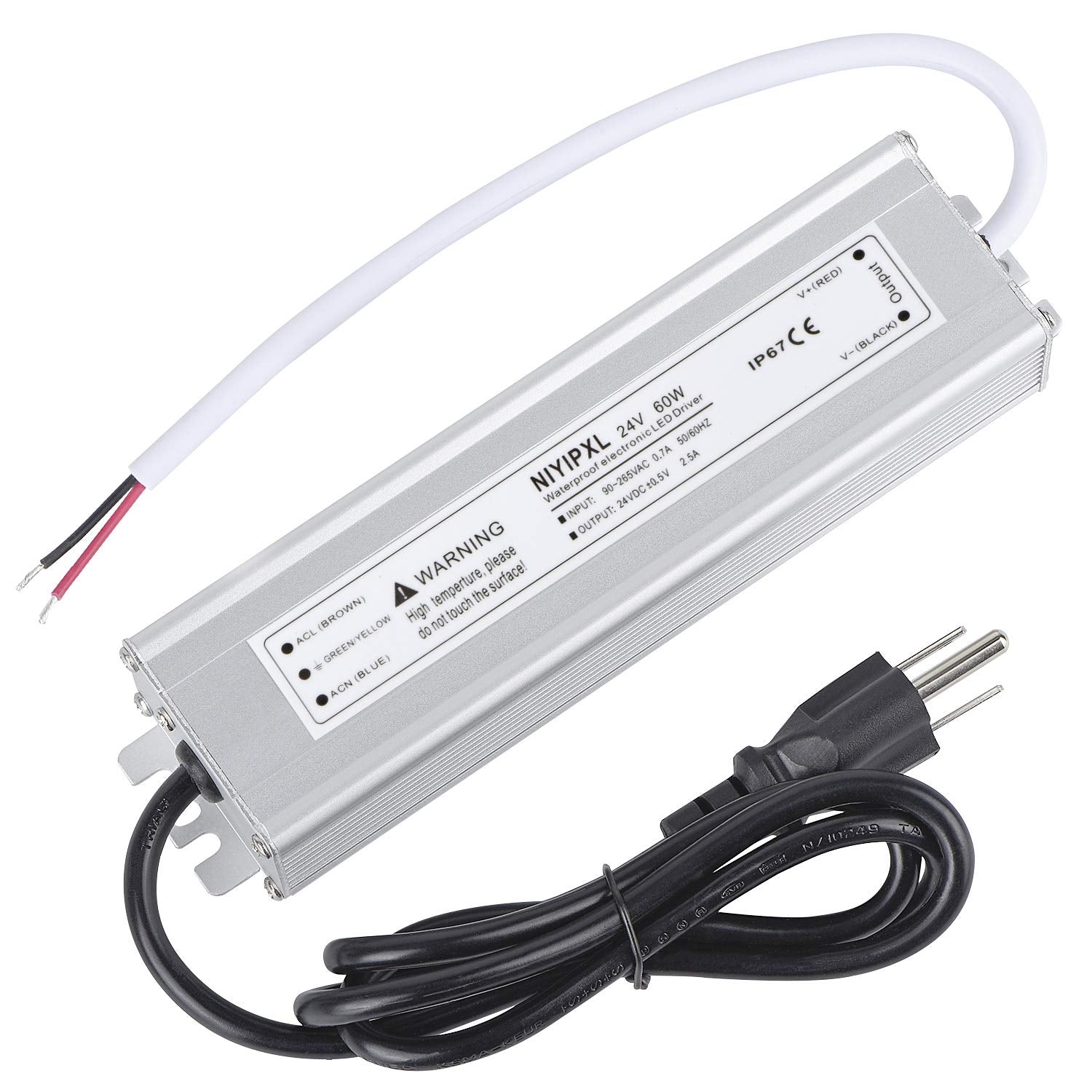 NIYIPXL LED Driver outdoors with IP67 rating for reliable outdoor lighting