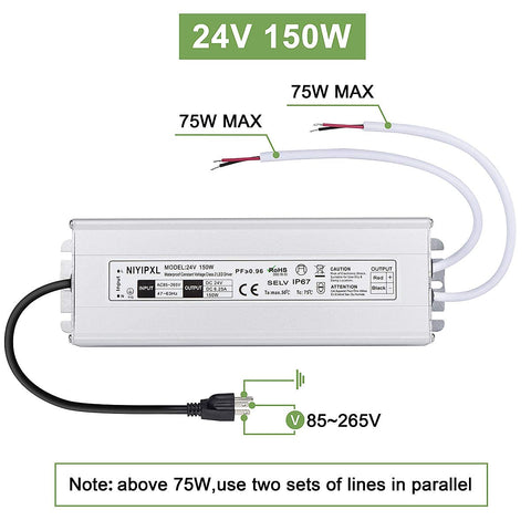 NIYIPXL wide input range supports global mains for flexible use.