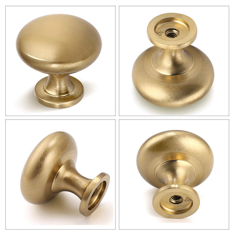 NIZADO solid zinc alloy knob delivers lasting strength and rust resistance.