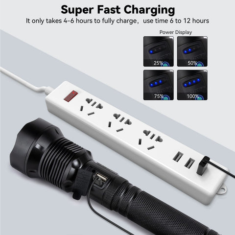 NJ FOREVER flashlight COB side light for camping tasks