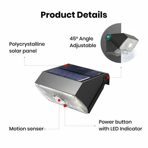 NJOYNOOK entry-step light enhances dusk visibility along doorways and stairs.