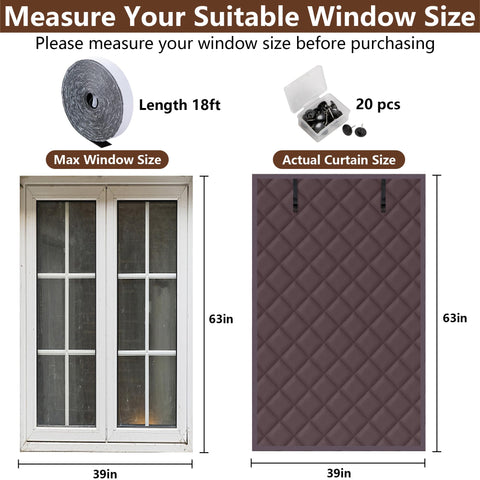 Nkiy Quen 18-foot fasteners roll enables quick, secure window installation.
