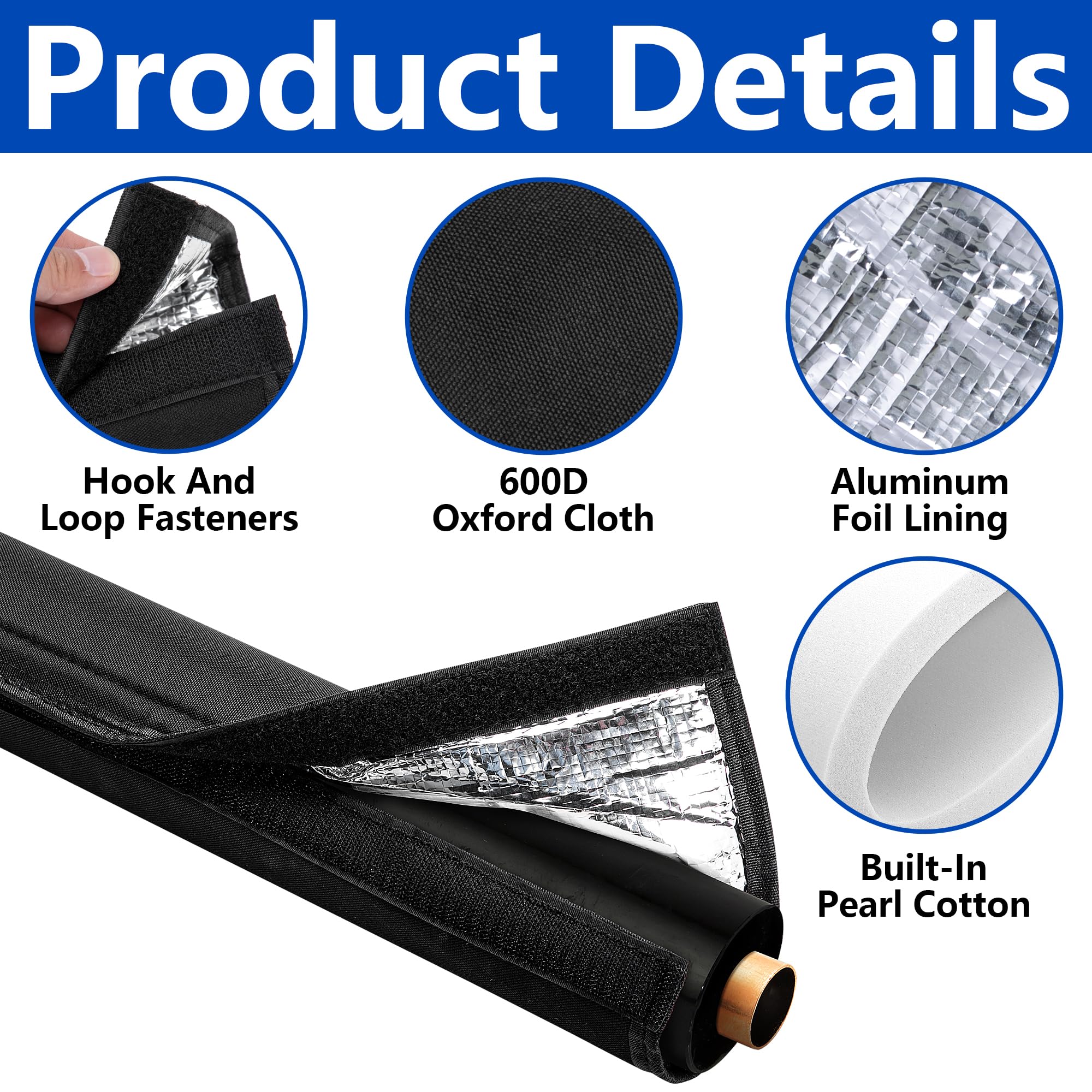 Nkiy Quen 600D Oxford outer fabric resists sun and moisture