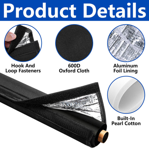 Nkiy Quen 600D Oxford outer fabric resists sun and moisture