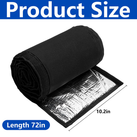Nkiy Quen sleeve close-up showing 72x10.2 inch size for fit