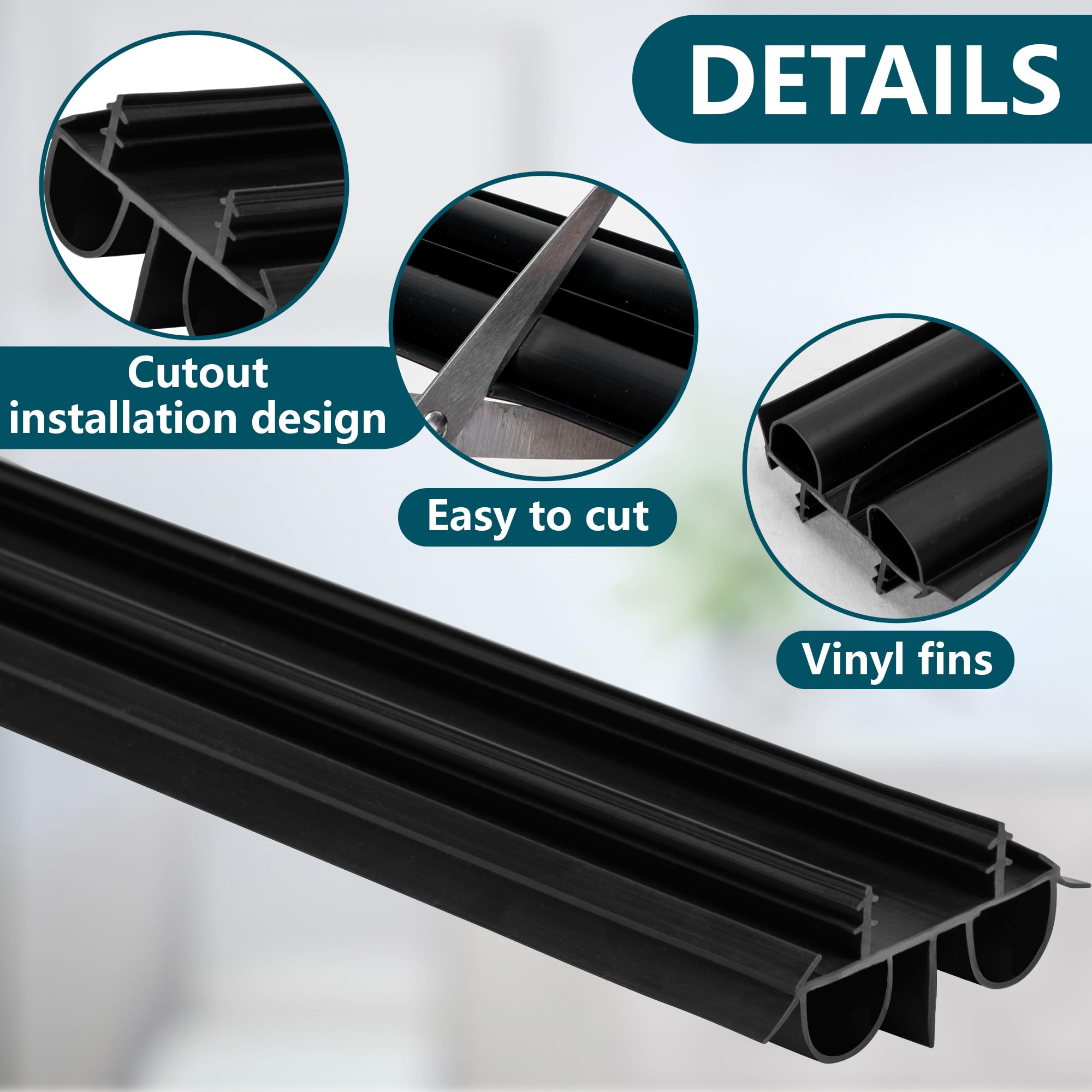 Nkiy Quen dual-bulb design provides enhanced sealing against air and dust