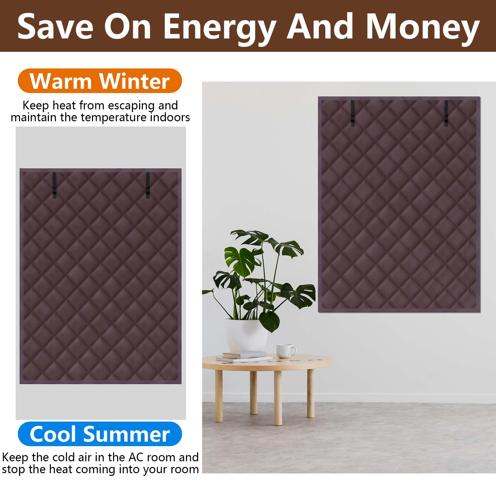 Nkiy Quen window insulation for year-round use