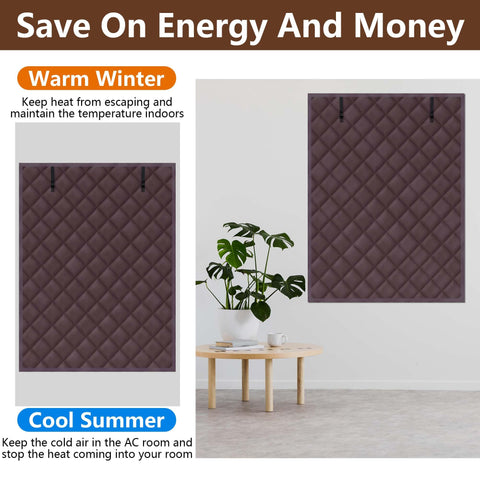 Nkiy Quen window insulation for year-round use