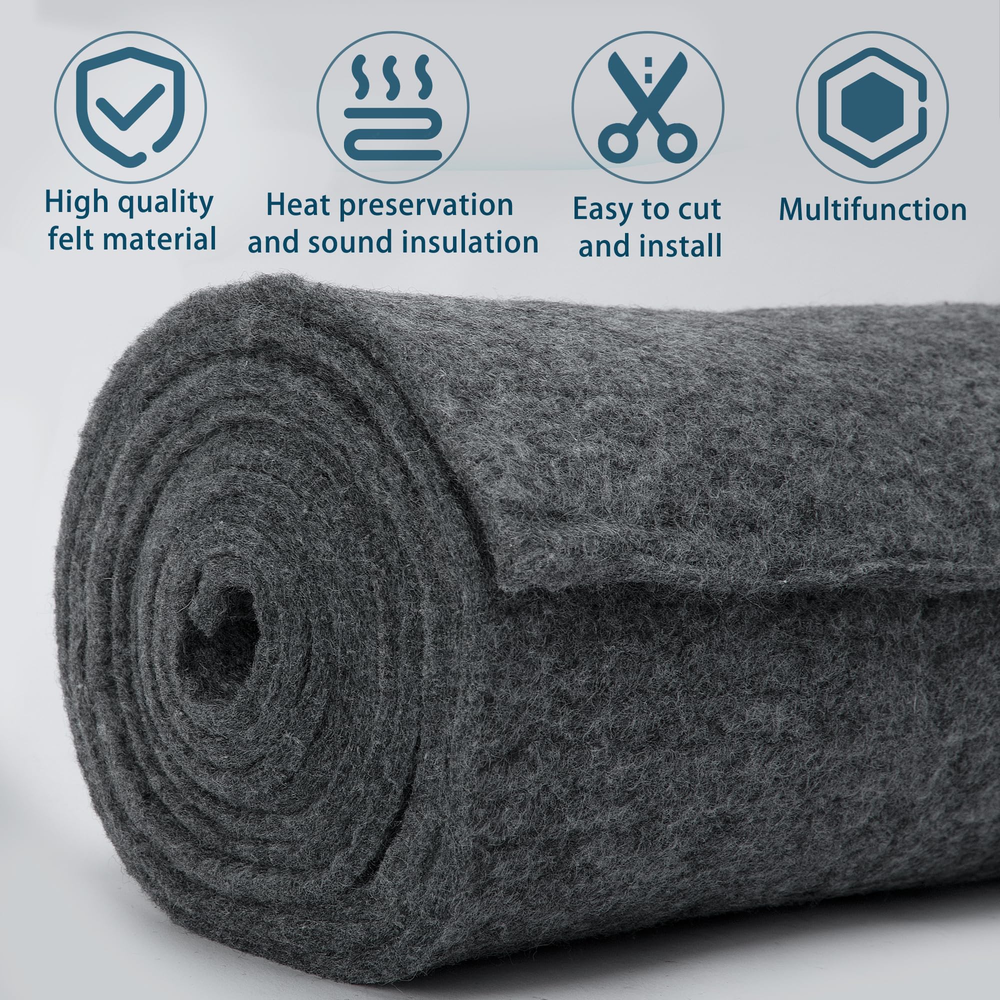 Nkiy Quen insulation blanket floor protection during moves and crafts.