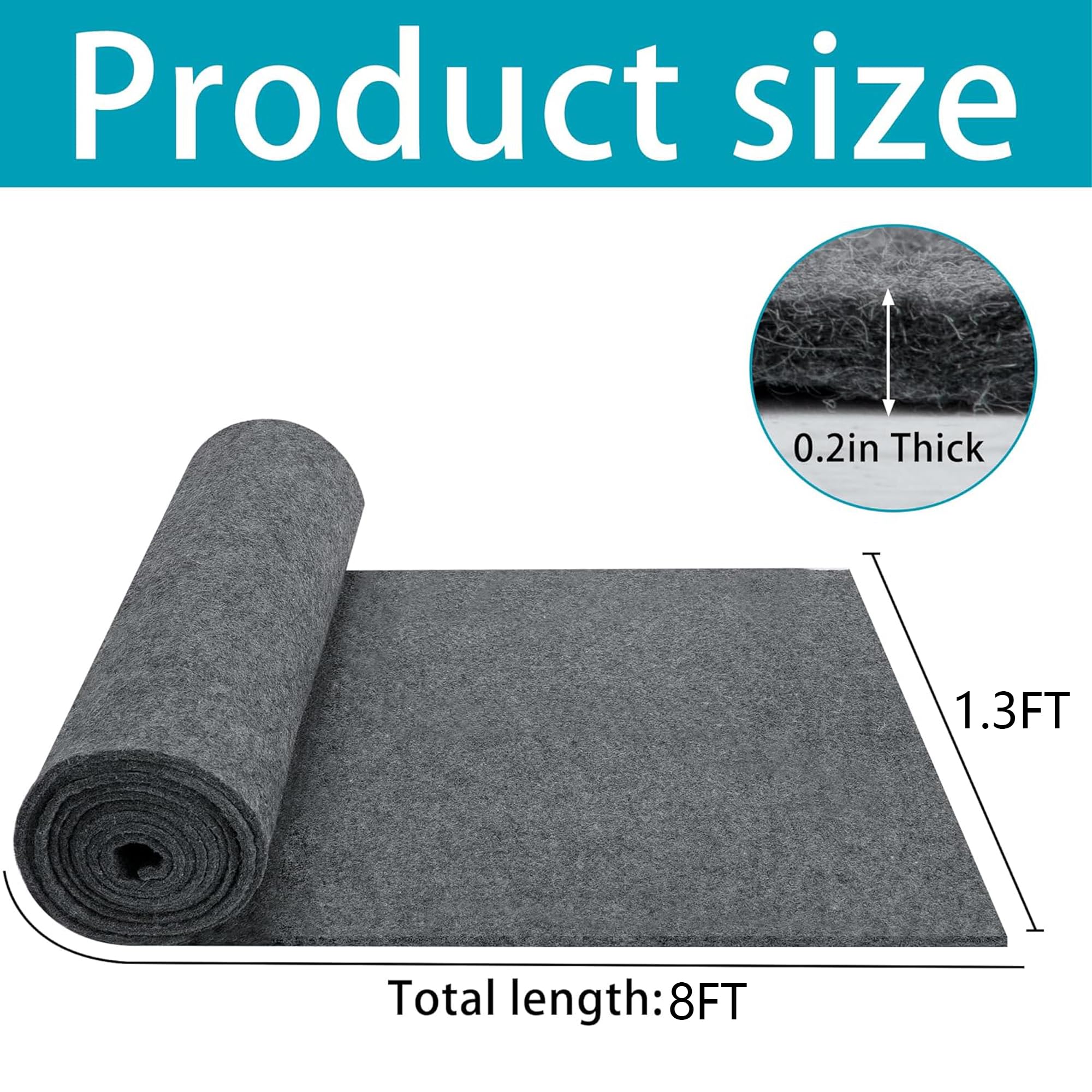 Nkiy Quen insulation blanket on wall for soundproofing and reduced noise.