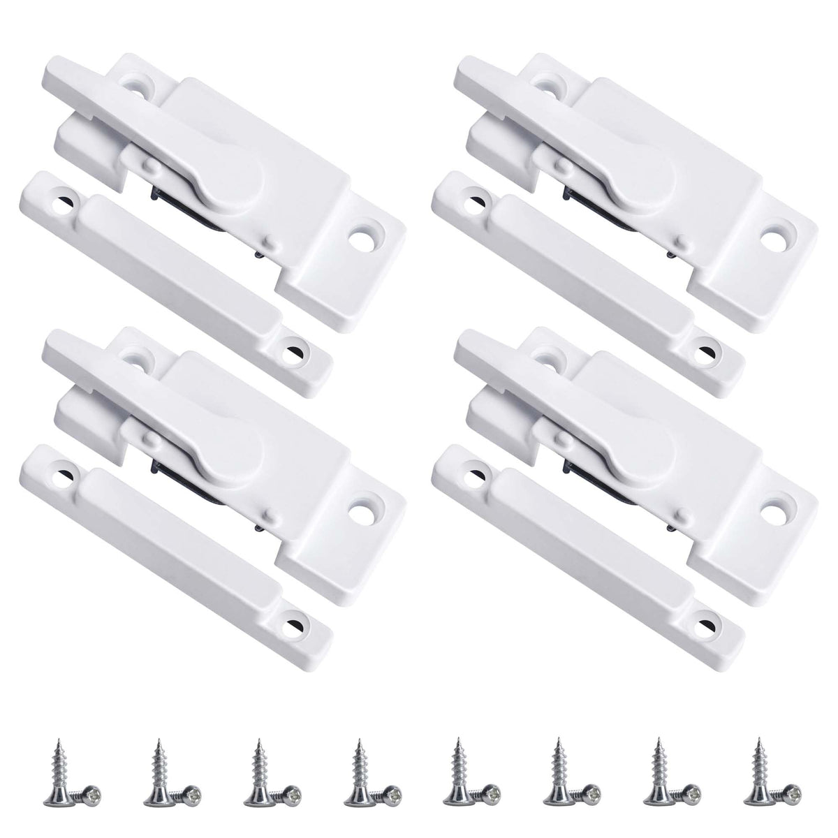 Nkiy Quen sash lock pack-4 for secure sliding windows.