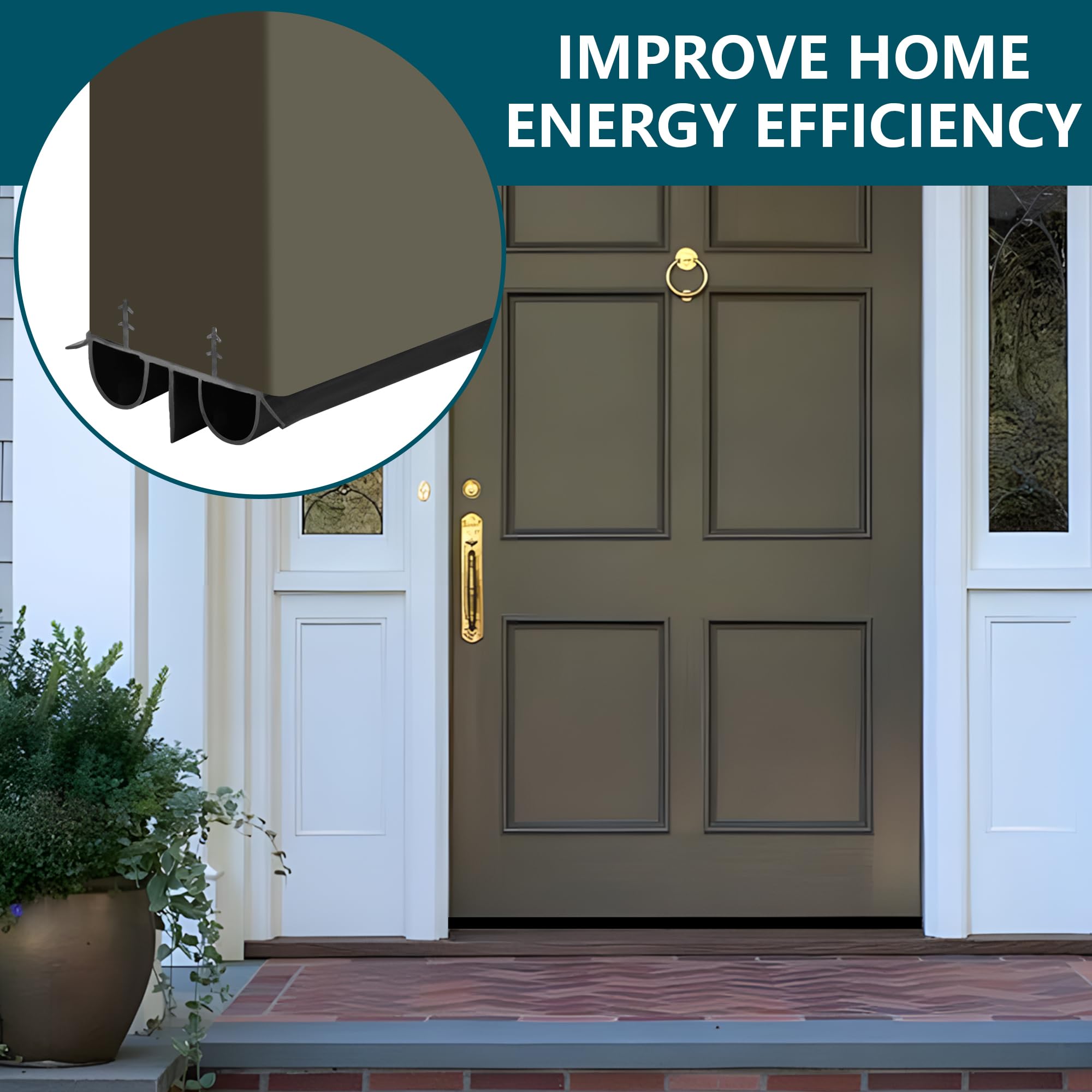 Nkiy Quen vinyl door seal durability resists cracking during daily use
