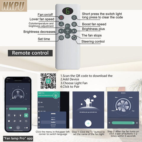 NKPU 11.4-inch LED light emits bright, adjustable glow for any setting