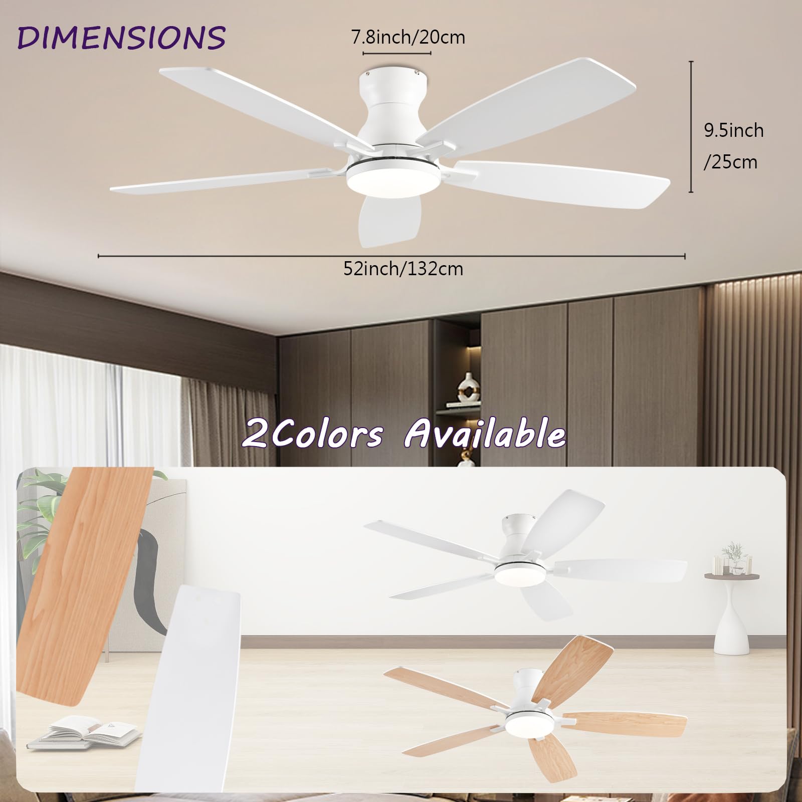 NKPU flush-mount design creates space-saving elegance in any room