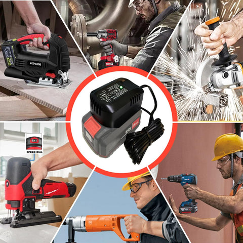 nlkvilla Hyper Tough charger on a workbench illustrates practical everyday use.