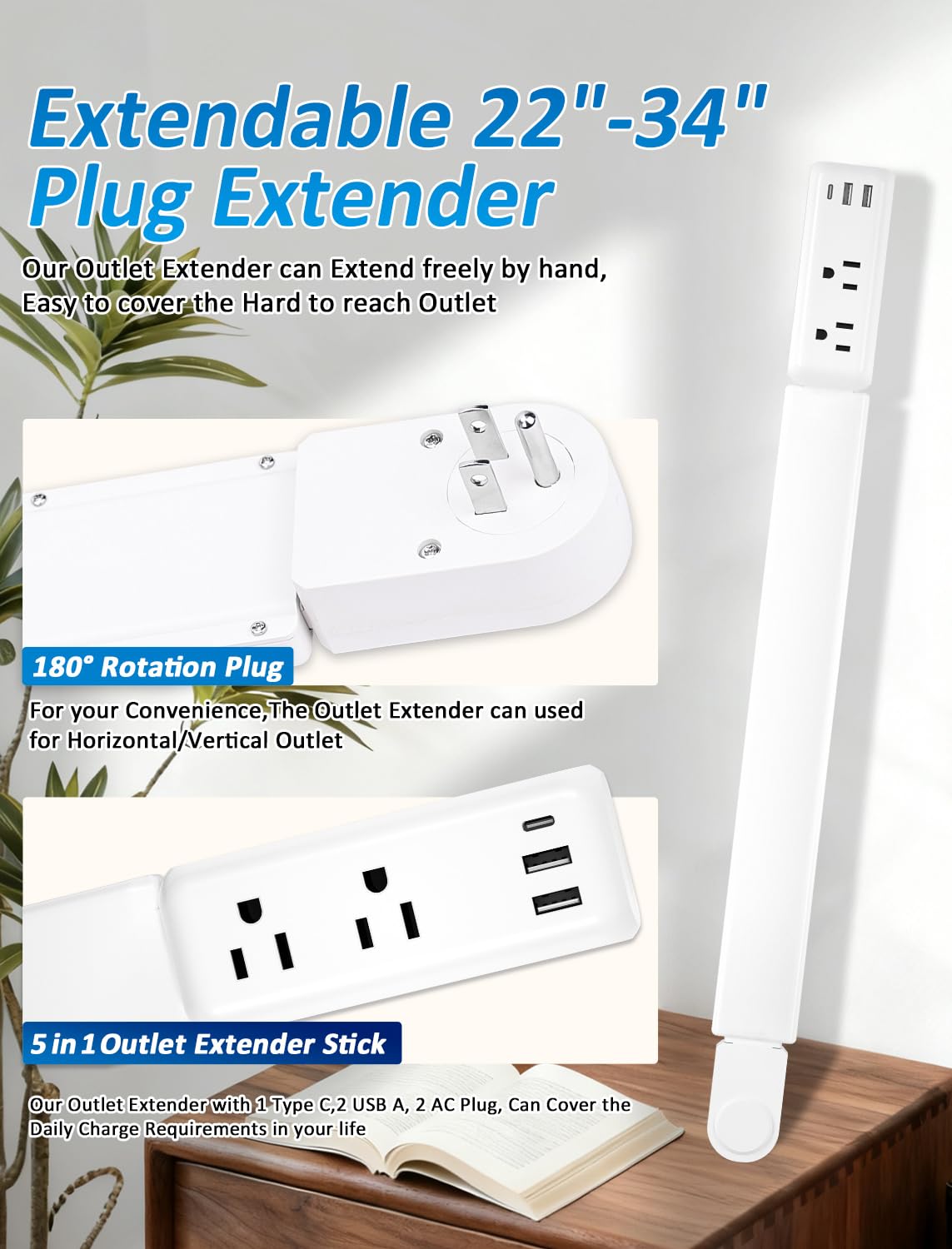 NLMRXI USB-A and USB-C port hub powers multiple devices