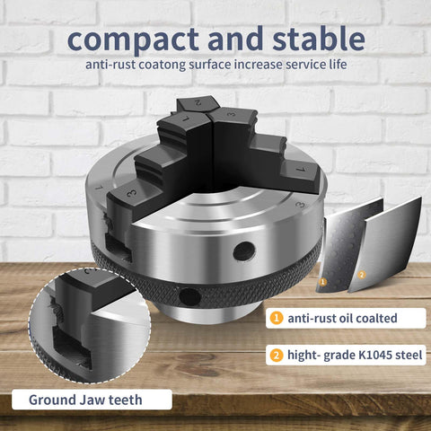 NNBWKIXI lathe chuck installation tools set enables smooth mounting