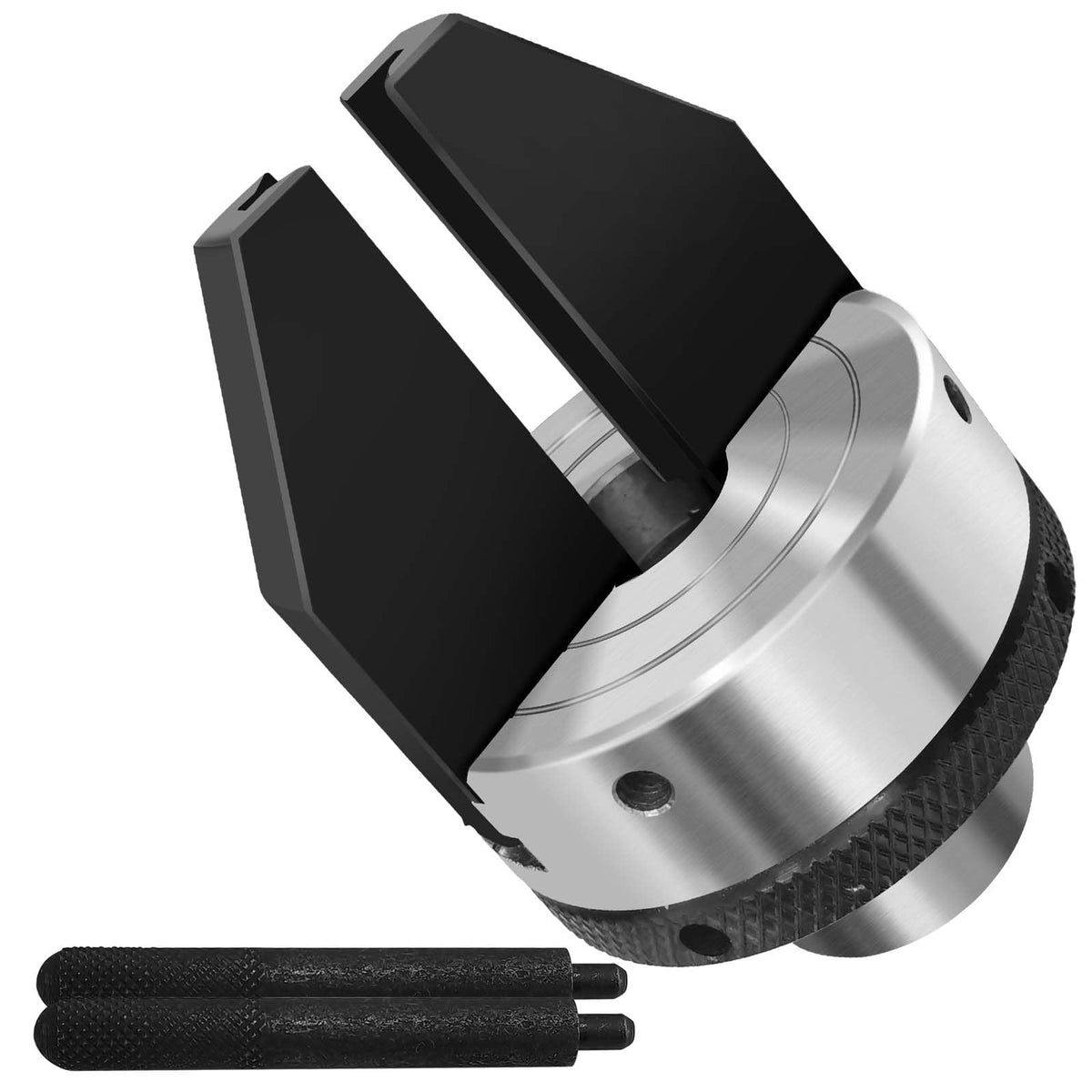 NNBWKIXI pen drilling chuck front view for precise pen blanks