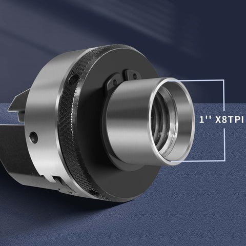 NNBWKIXI pen drilling chuck thread detail highlights 1" x 8TPI
