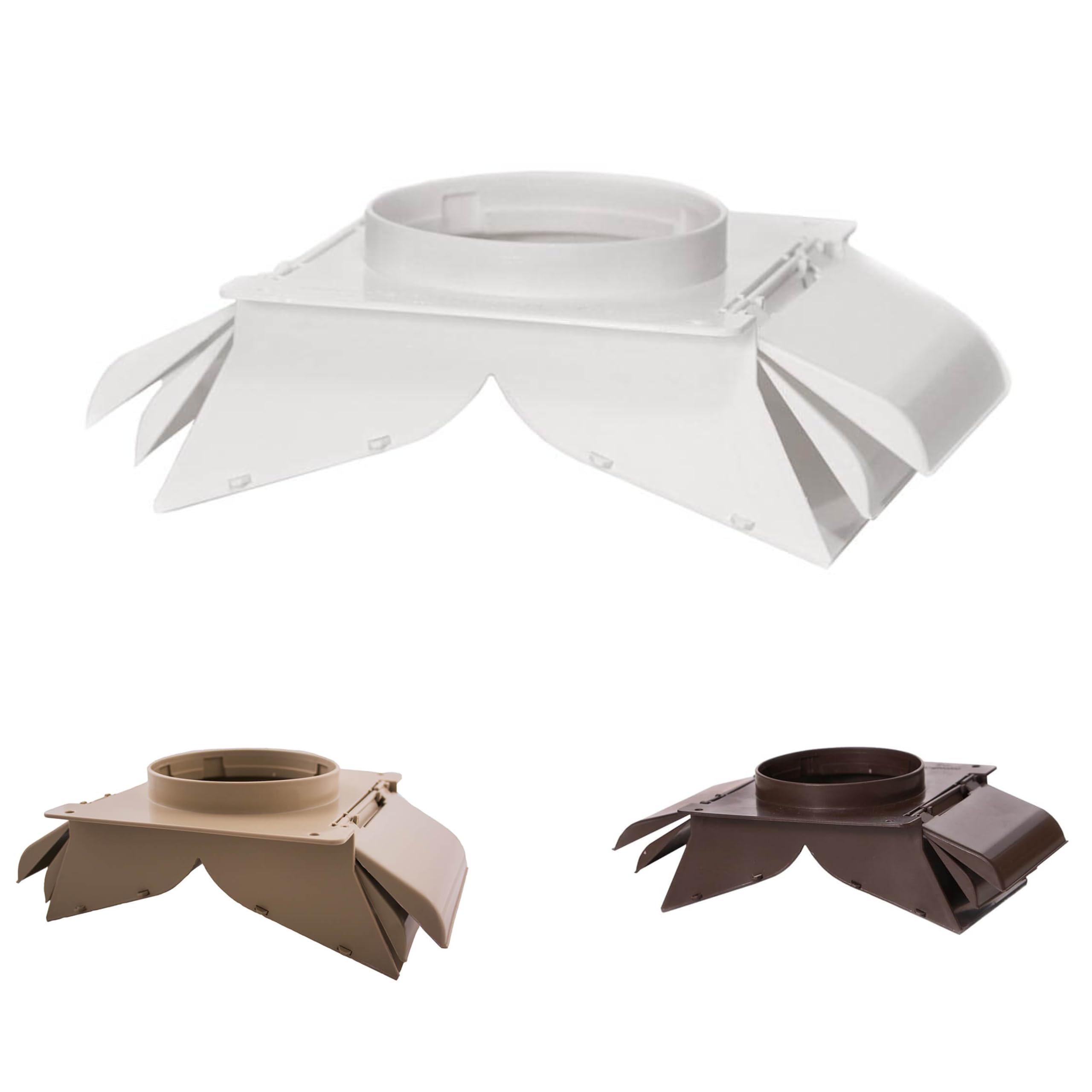 No-Pest Vent 4-inch soffit vent cover blocks birds while ensuring smooth airflow.