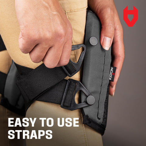 NoCry heavy-duty 600d fabric and anti-skid leather components.