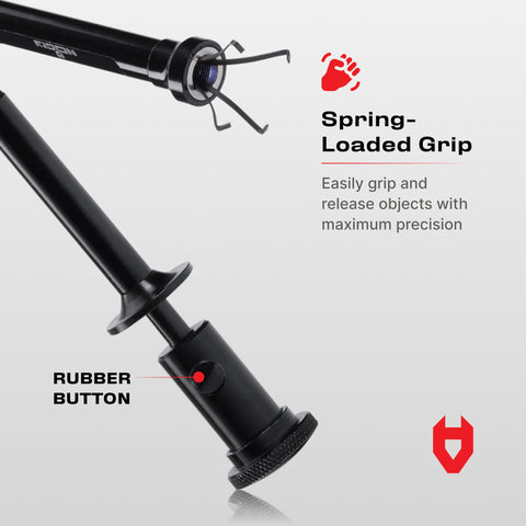 NoCry magnetic tip with 5 lb pull for challenging metal items.