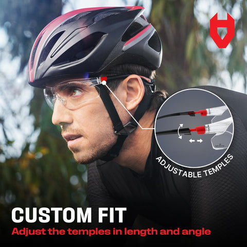 NoCry durable polycarbonate frame withstands daily wear and tear