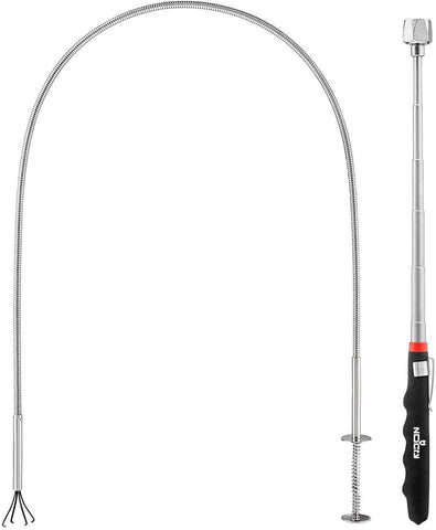 NoCry premium 36in flexible claw grabber reaches tight spaces for retrieval tasks.