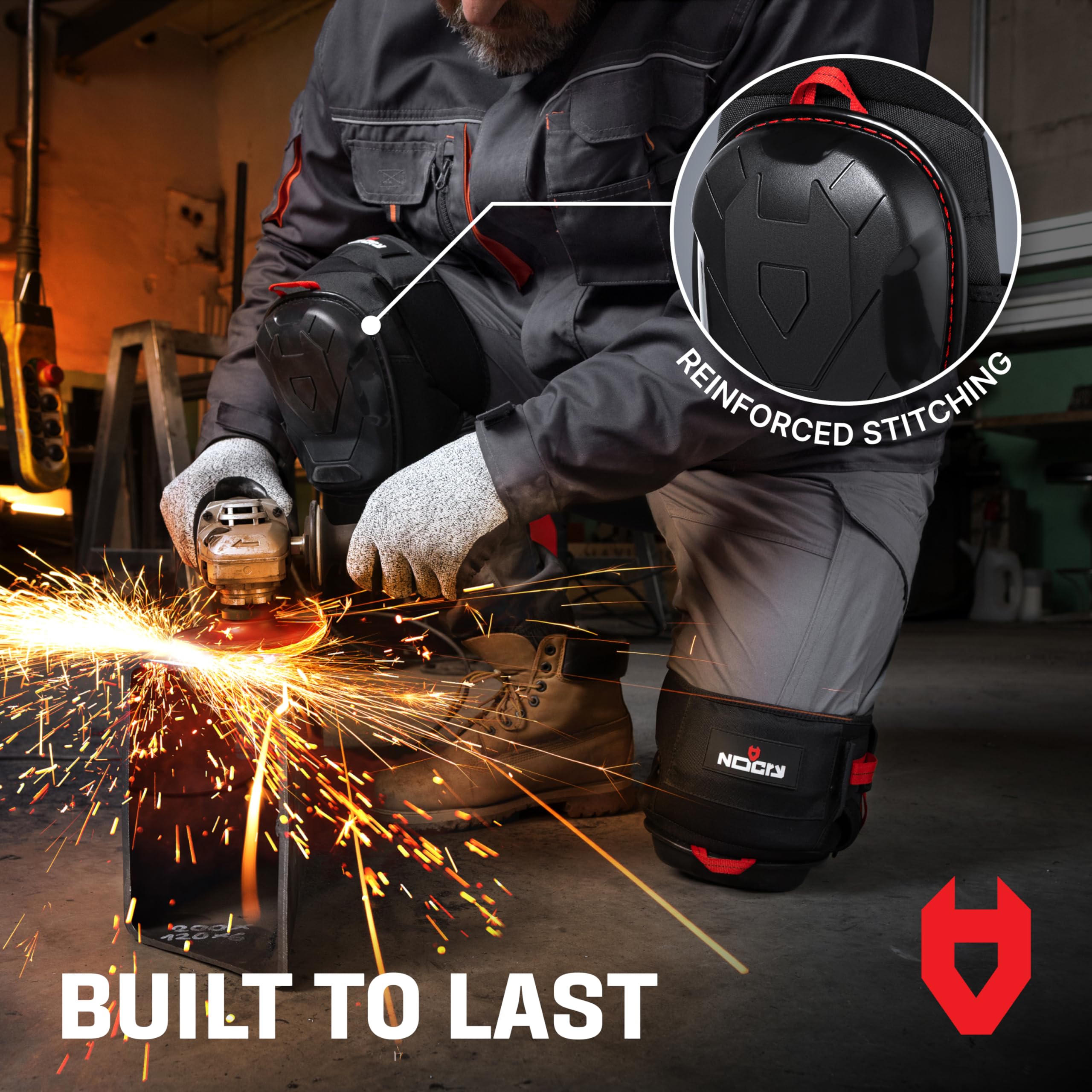 NoCry anti-slip cap enhances traction on challenging floors for safer work.