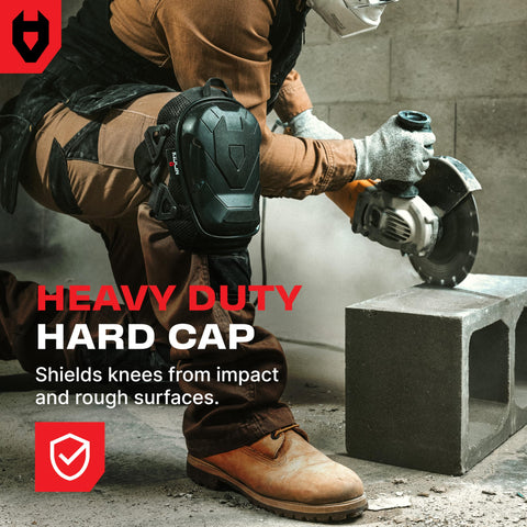 NoCry dual-layer gel padding cushions knees for comfortable long kneeling.