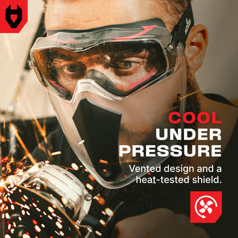 NoCry shield with extreme impact resistance for tough environments.