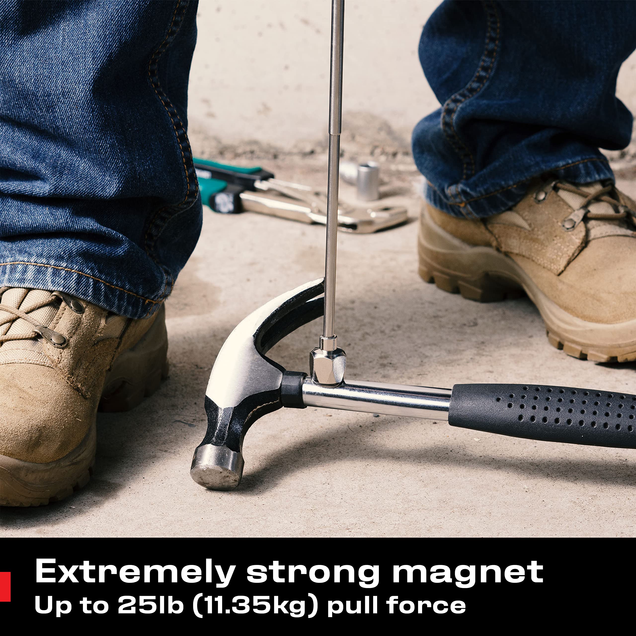 NoCry non-slip handle provides a secure, comfortable grip during use