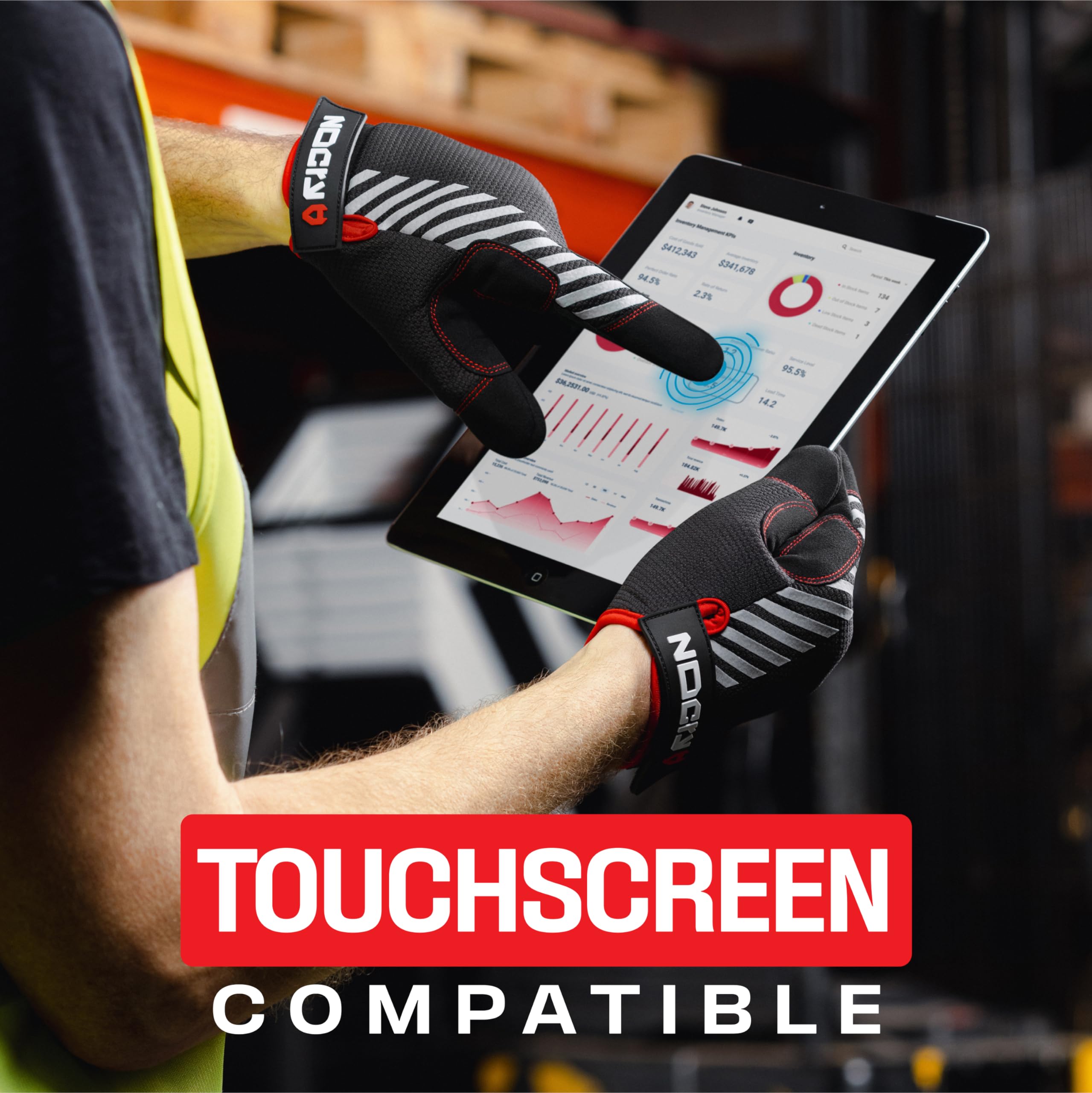 NoCry touchscreen tips allow device use on the job site.
