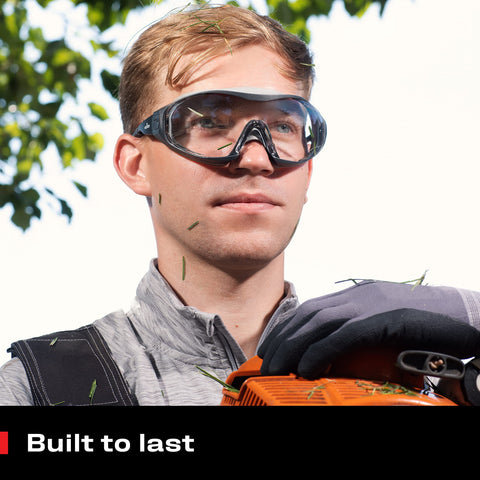 NoCry work goggles ideal for labs and workshops with splash resistance