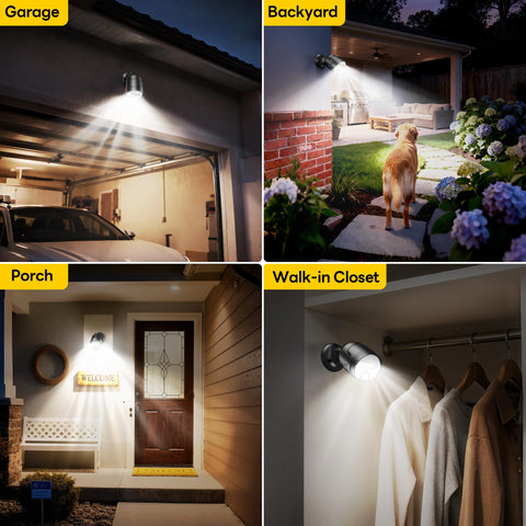 Noctila 600 lumens brightness for gardens and walkways