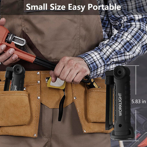 NODINIHU Foldable design fits in tool kit for portable use anywhere.