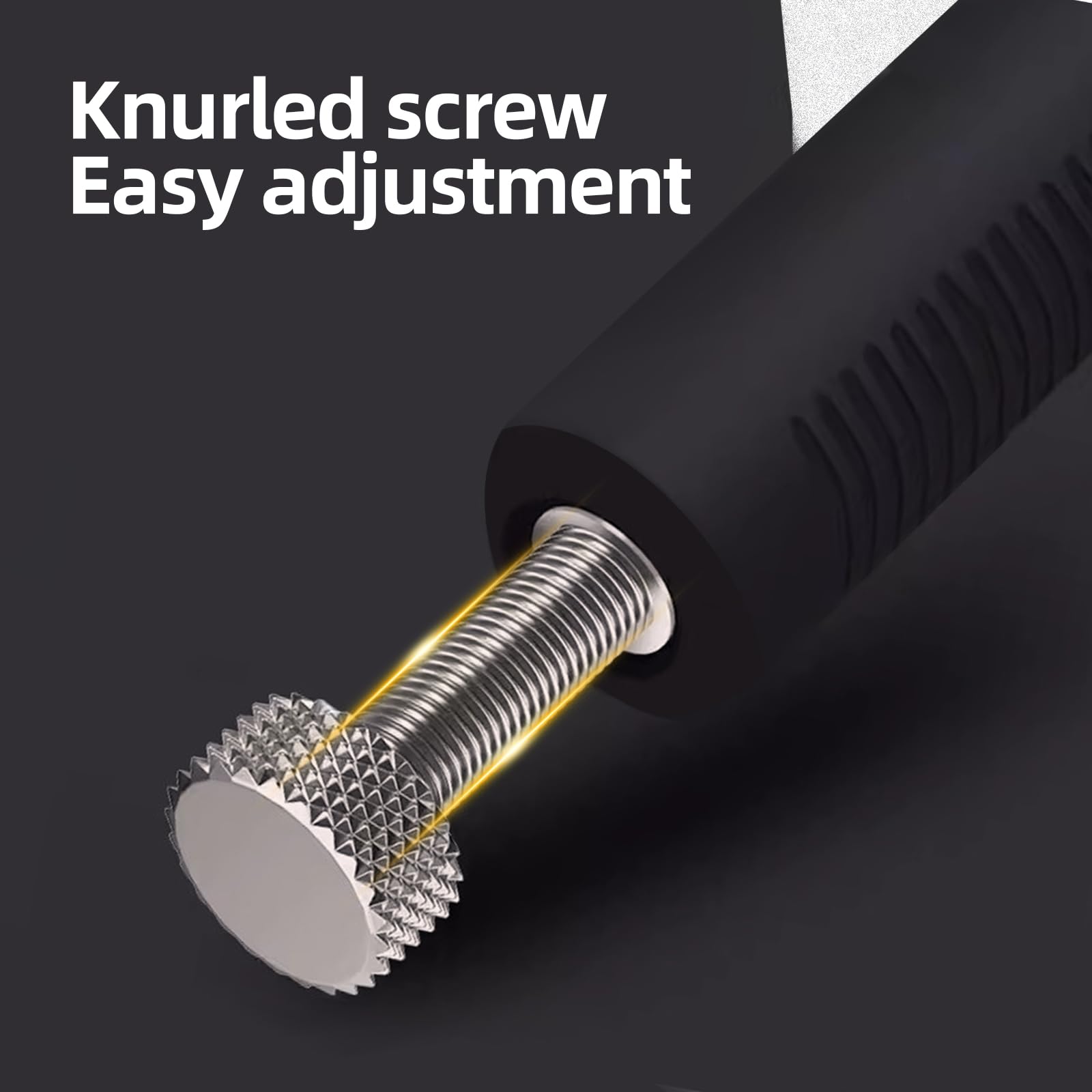 NOEAIKE adjustable tightening screw enabling customized jaw pressure.