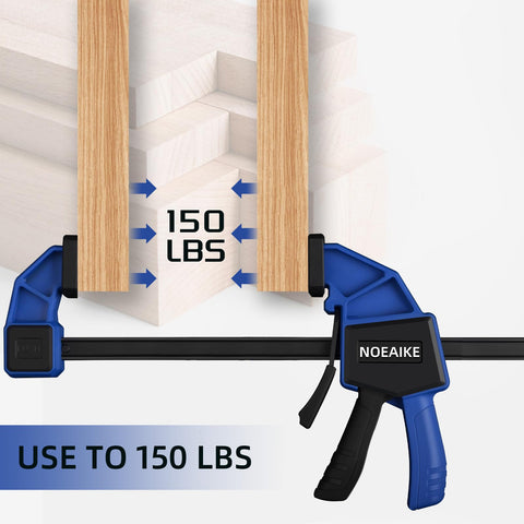 NOEAIKE Bar Clamps deliver up to 150 lbs of clamping force