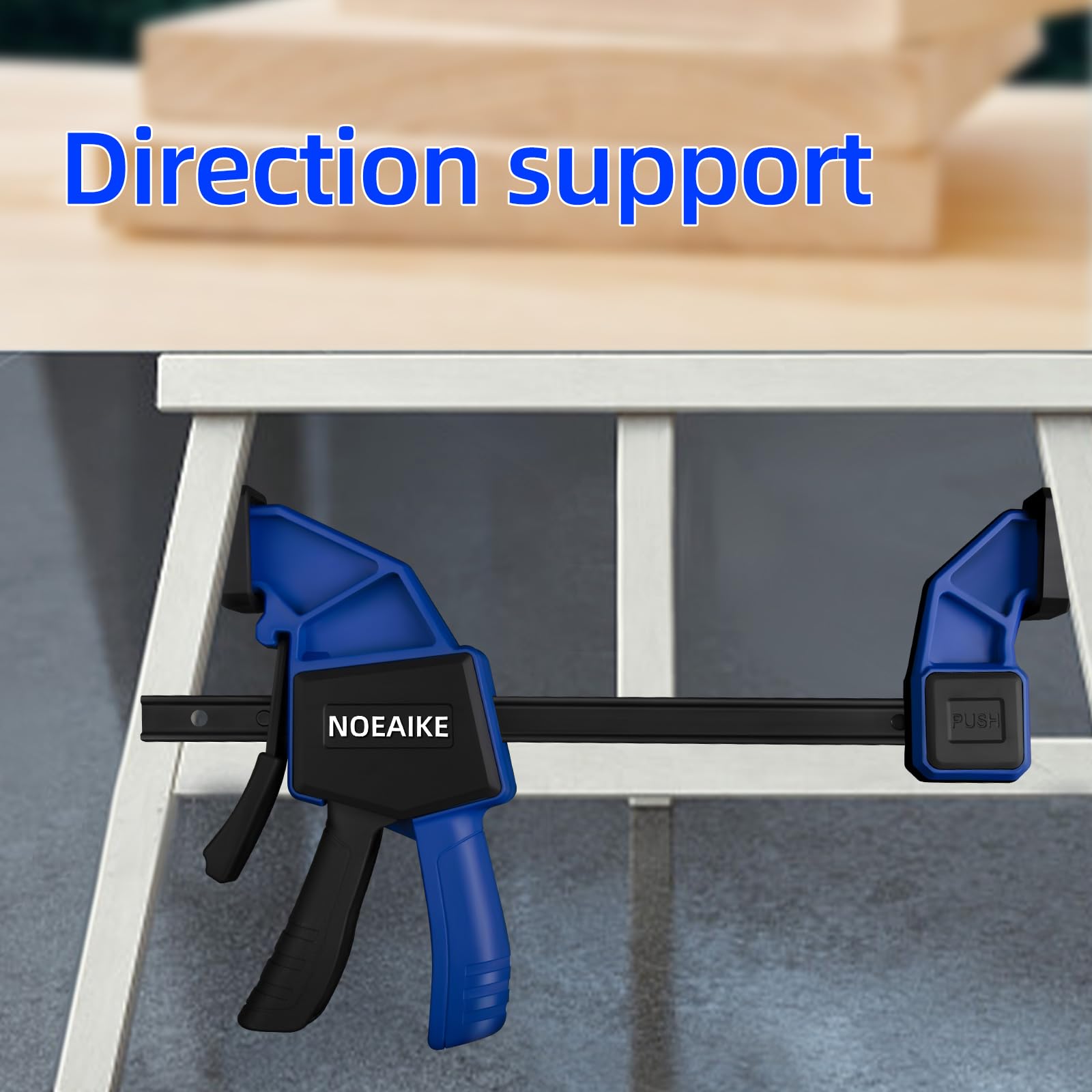 NOEAIKE Bar Clamps come in a 4-pack for versatile projects