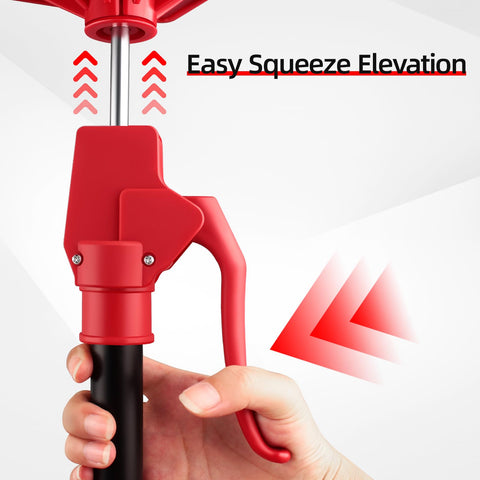 NOEAIKE cabinet jack aluminum handle resists rust and is easy to carry.
