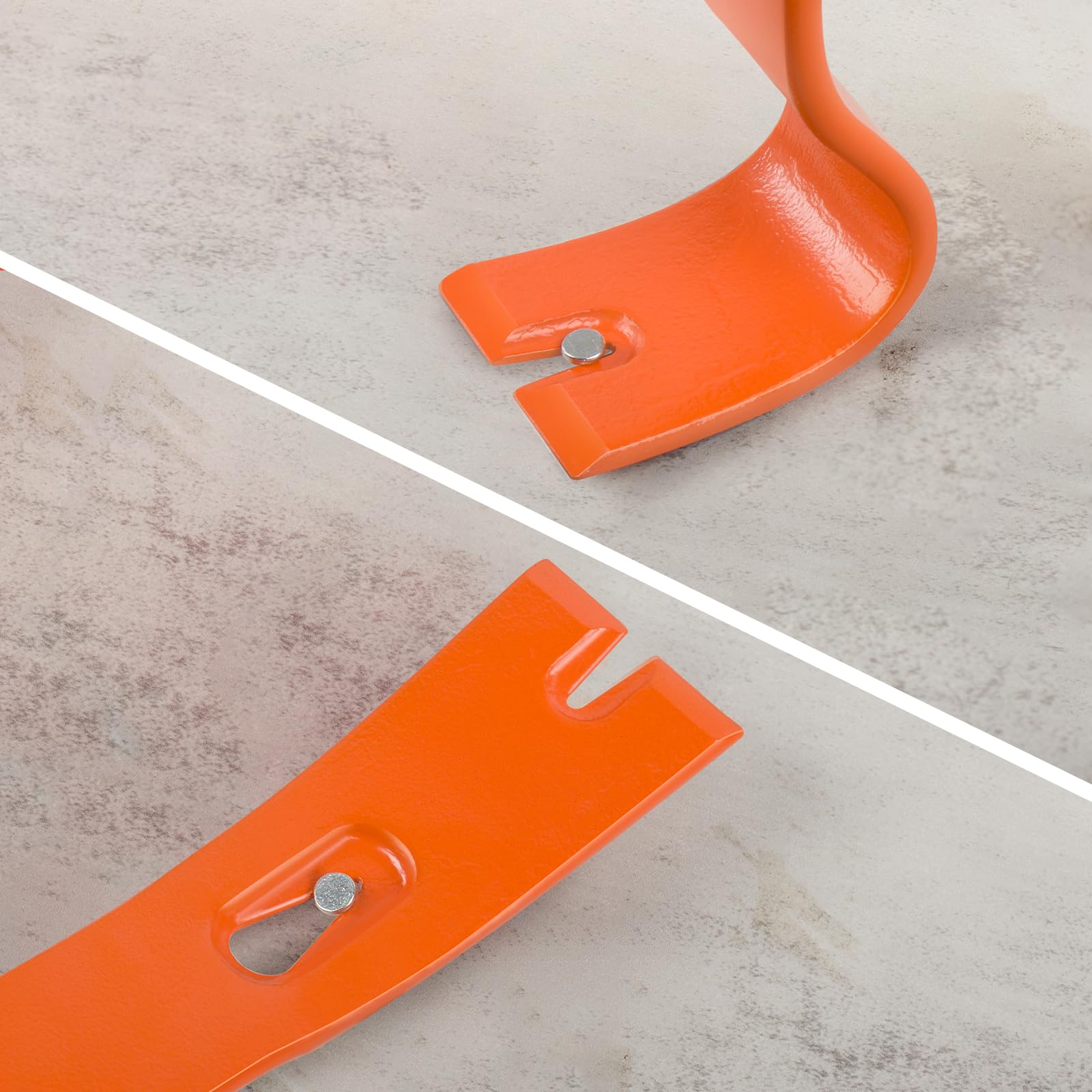 NOEAIKE 9.5-inch pry bar ideal for general prying tasks