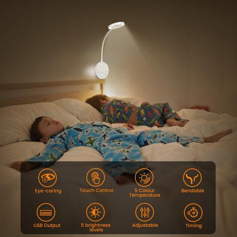 NoeiiT easy-install design for wall or headboard mounting