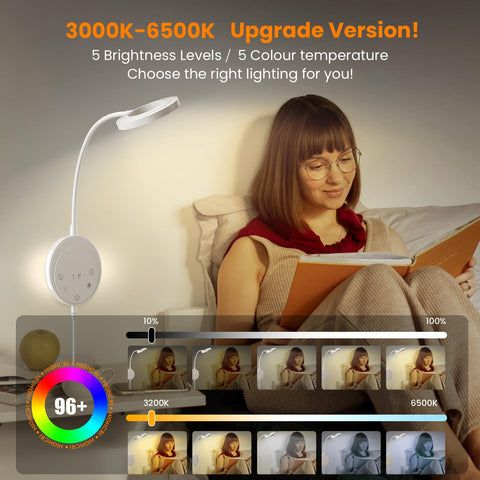 NoeiiT 360-degree gooseneck in action directing light precisely