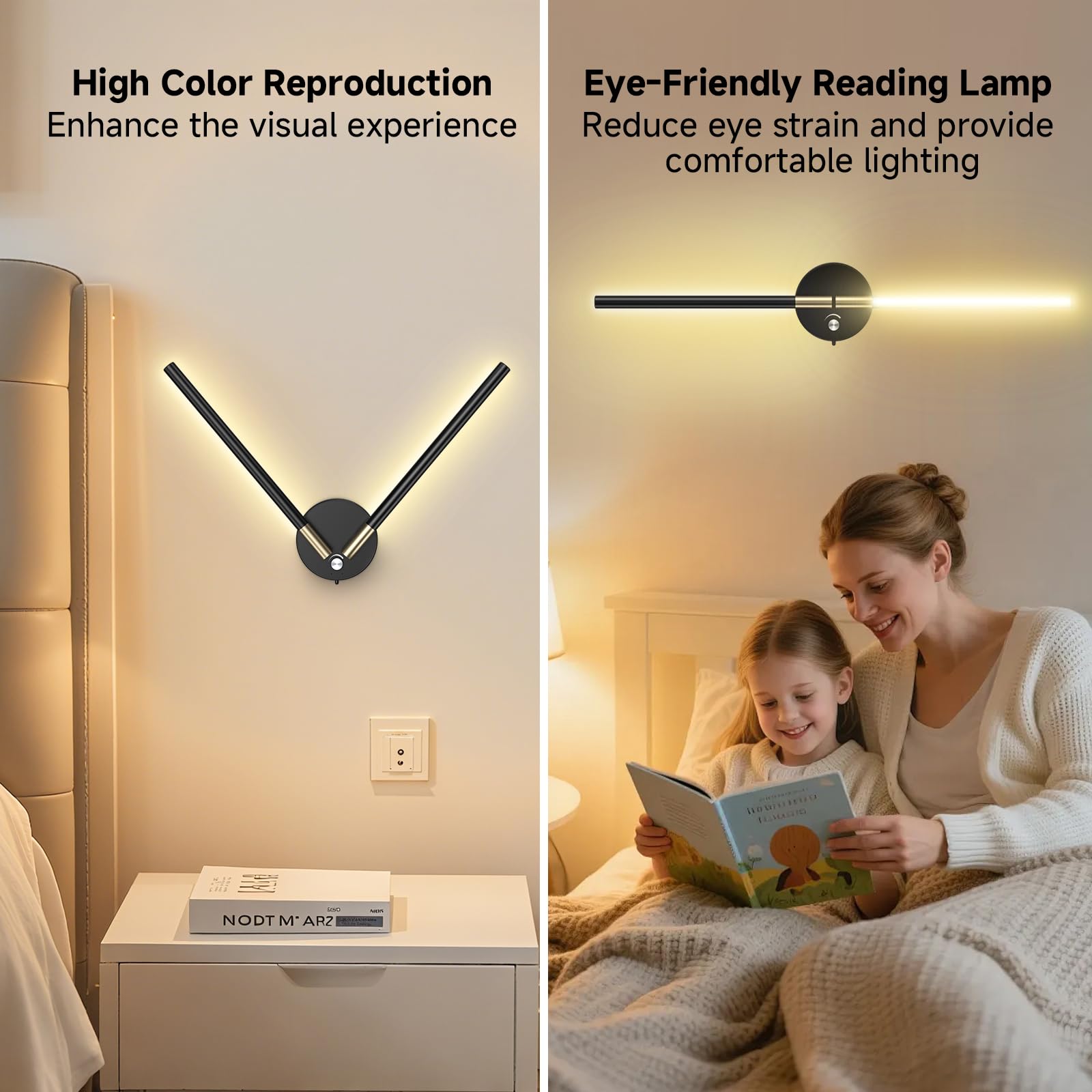 NoeiiT RGB lighting with remote for party or cozy evenings.